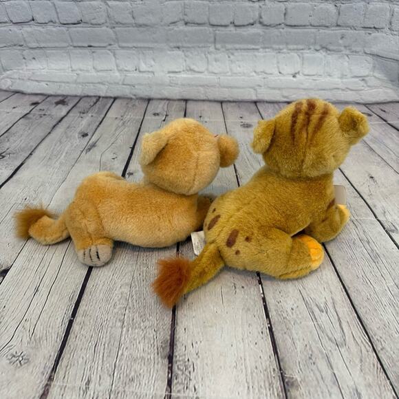 Disney Vintage Simba and Nala Plush - Picture 6 of 7